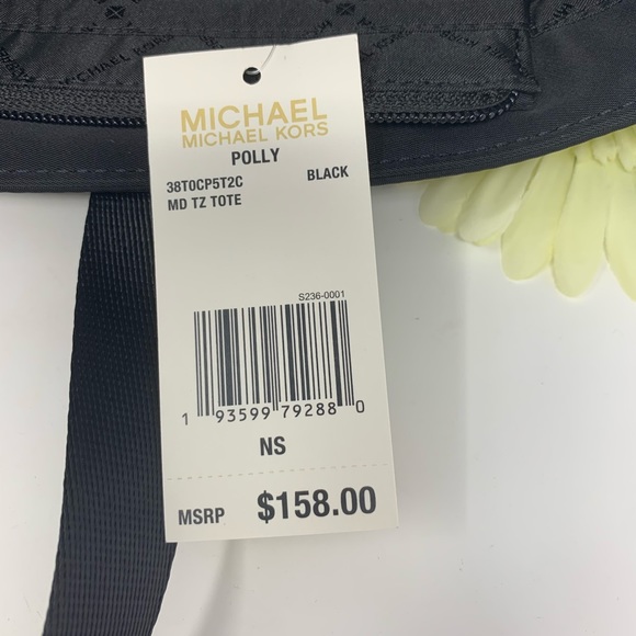 Michael Kors Polly Medium Top Zip Tote - Picture 9 of 10